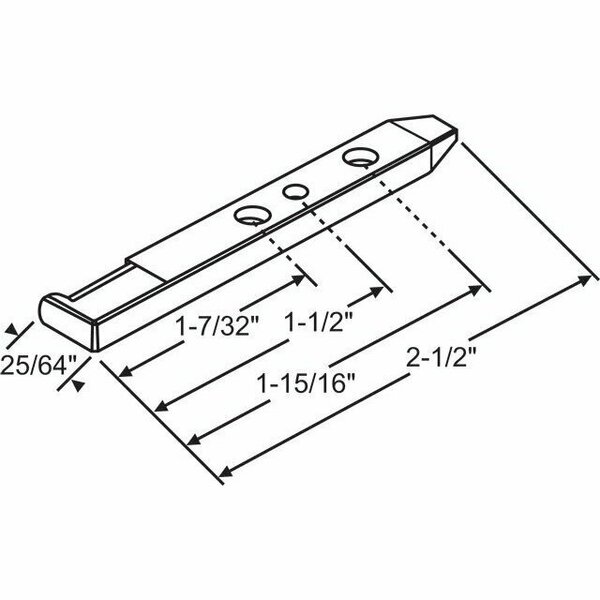 Strybuc Pivot Bar 62-540H